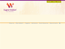 Tablet Screenshot of eugenewaldorf.org